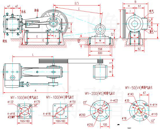 WY-50(V5)WY-100(W4)WY-200(W5)ʽձðbߴD